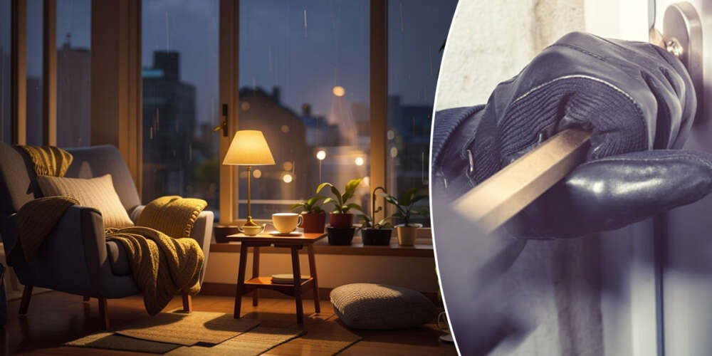 inbrott i l&auml;genhet