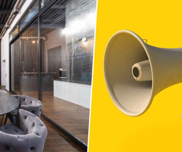 ljudisolerad glasv&auml;gg