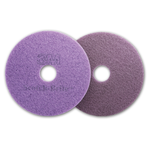 3M 27 inch Scotch Brite Purple Diamond Floor Pad Plus