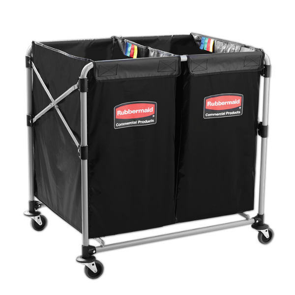 RM EXECUTIVE 8-BUSHEL COLLAPSBL MULTI-STREAM X-CART 2X4BU BAGS