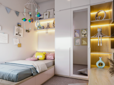 dekorasi kamar anak modern scandinavian