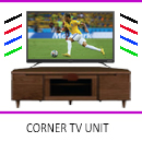Corner TV Unit by Interior Era
