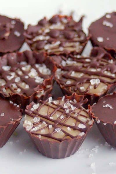Salted Caramel Cups – Low Carb Keto Sugar-Free THM