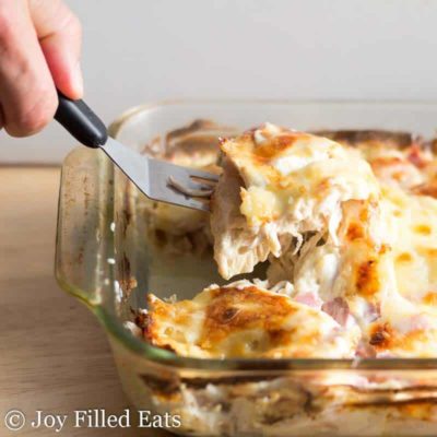 Chicken Cordon Bleu Casserole – Low Carb, Keto, Easy