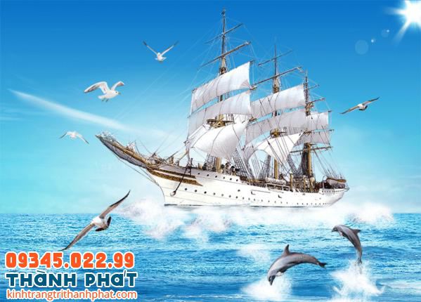 tranh k&iacute;nh thuận buồn xu&ocirc;i gi&oacute;