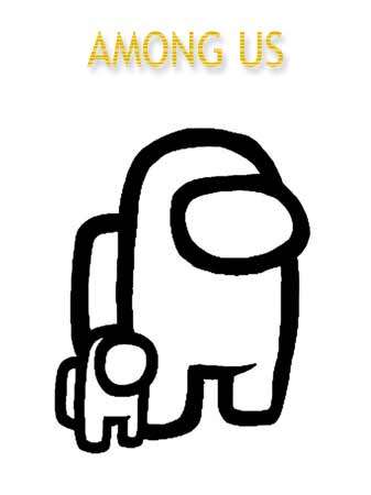 Kolorowanki Among Us