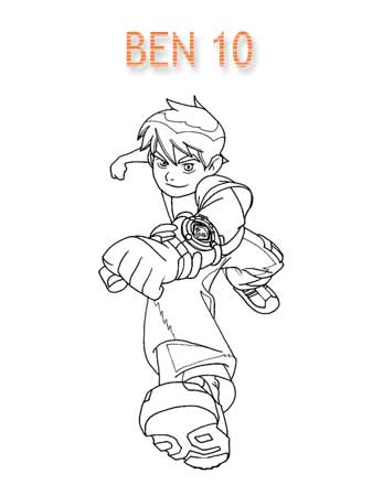 Kolorowanki Ben 10