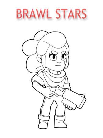 Kolorowanki Brawl Stars