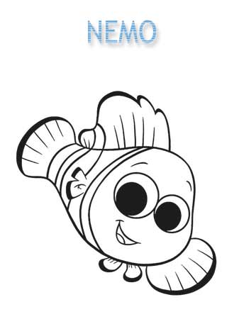 Kolorowanki Nemo