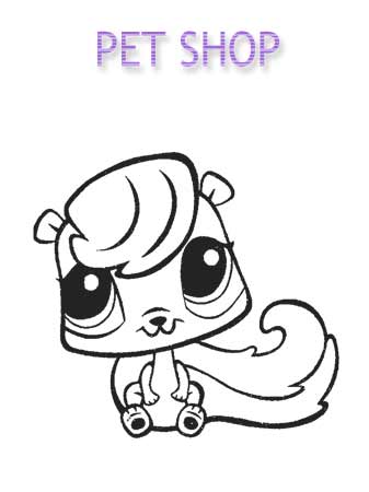 Kolorowanki Pet Shop