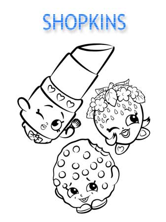 Kolorowanki Shopkins