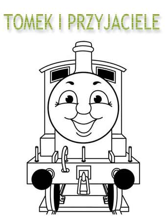 Kolorowanki Tomek i Przyjaciele