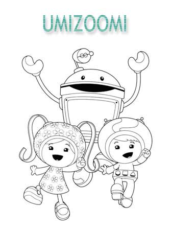Kolorowanki Umizoomi