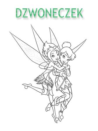 Kolorowanki dzwoneczek