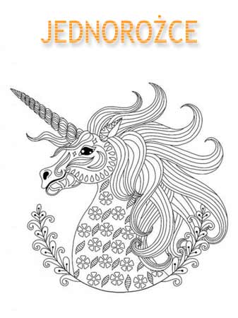 Kolorowanki jednorożce