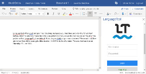 Image with missing alt attribute found on languagetool.org