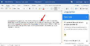 Image with missing alt attribute found on languagetool.org