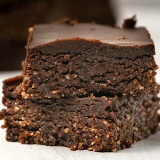 Raw vegan brownies