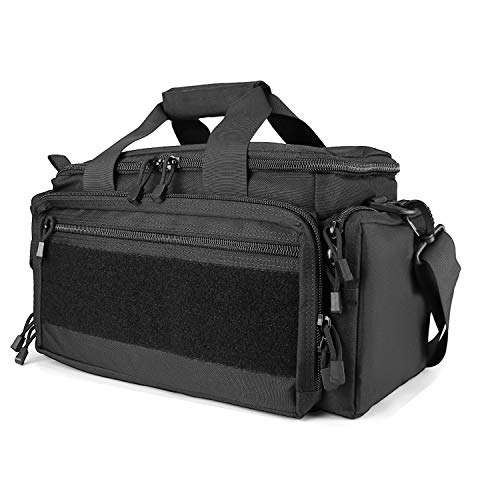Polaland Tactical Gun Range Bag Pistol Shooting Duffle Bag, Deluxe Padded Shooting Range...