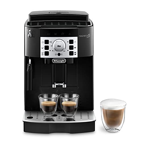 De'Longhi Magnifica S Machine a Caf&eacute; Grain ECAM22.110.B, Machine Expresso et Cappuccino, 1.8L, Noir [Exclusif Amazon]