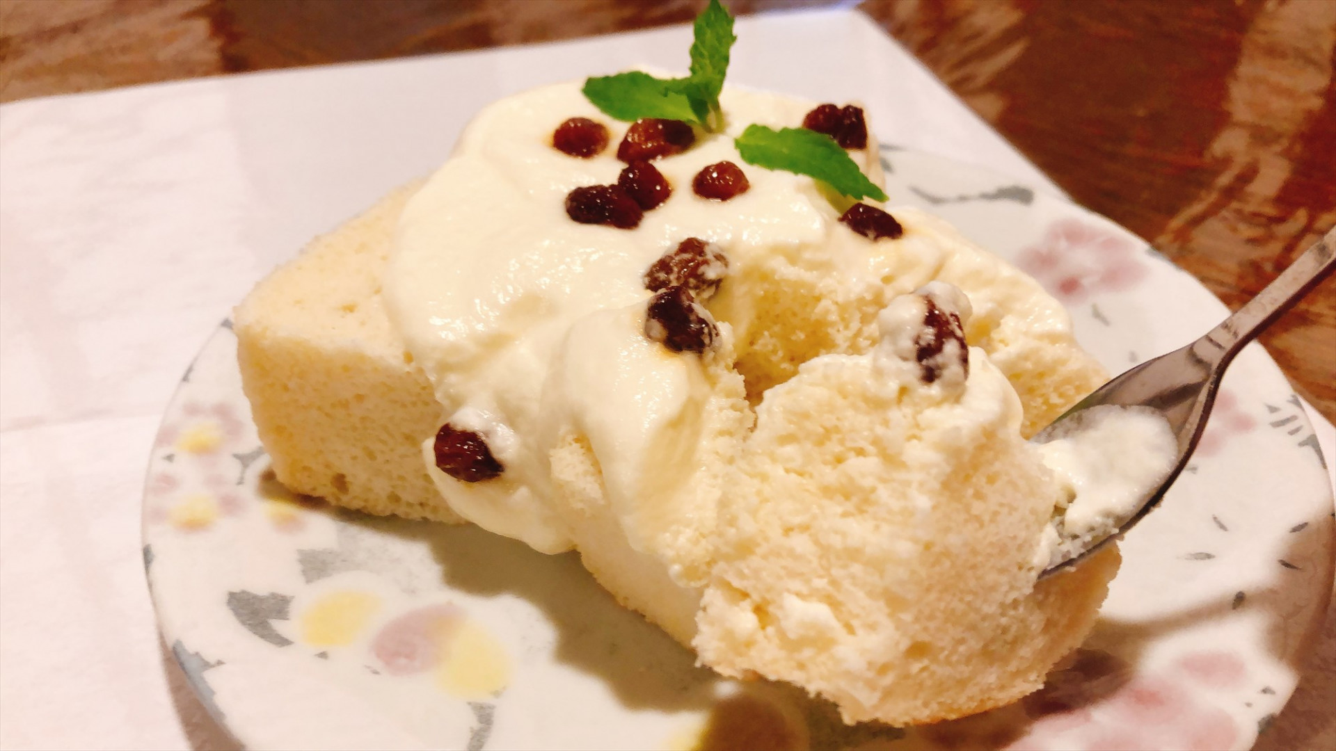 グルテンフリーのデザートを楽しめます