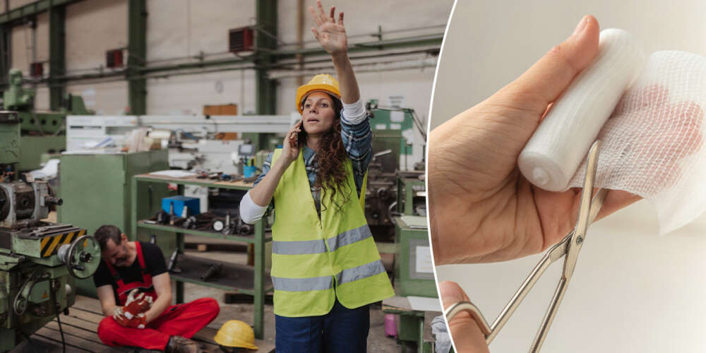 vad ska finnas i ett första hj&auml;lpen kit