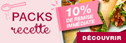 Les packs recette