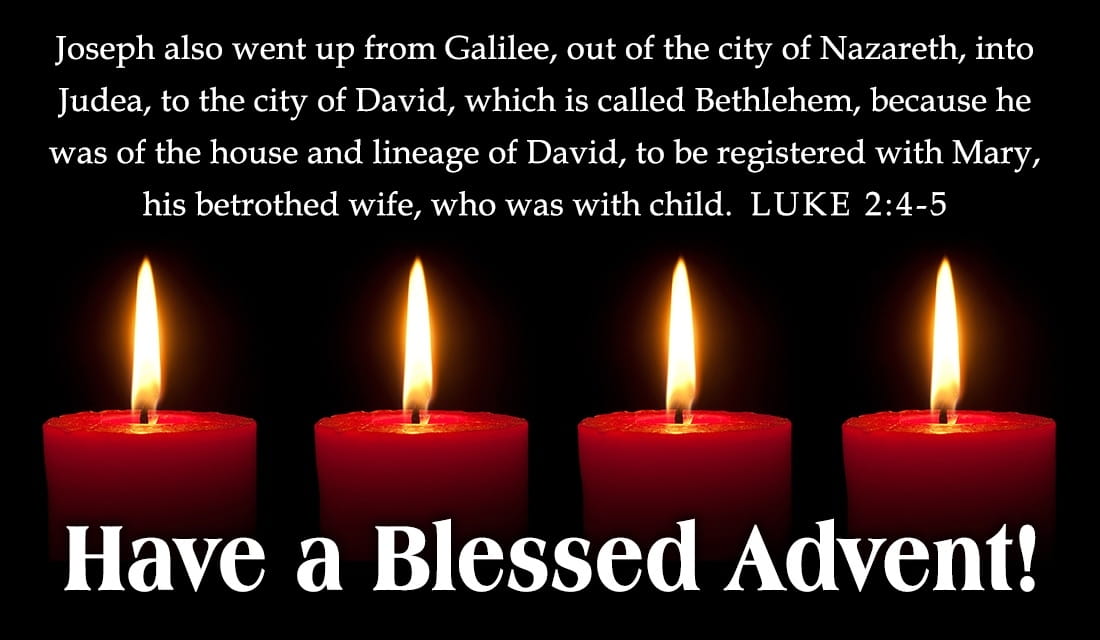 Blessed Advent ecard, online card