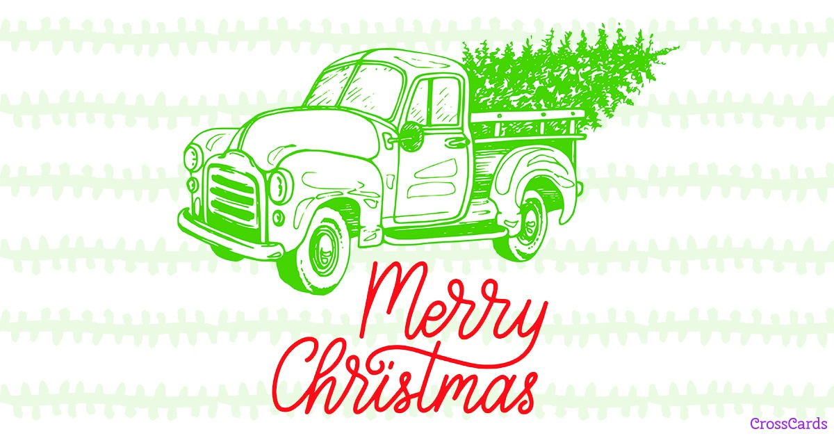 Merry Christmas ecard, online card