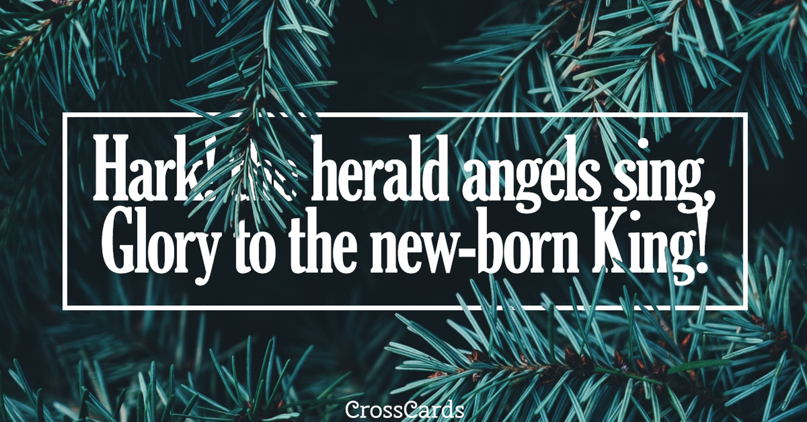 Hark the Herald Angels Sing ecard, online card