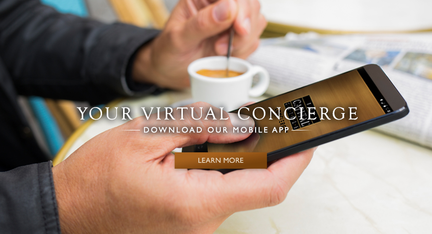Download The Capital Grille Mobile App, your virtual concierge