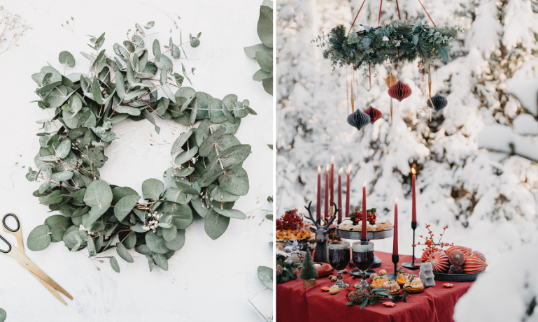 Enkelt och pyssligt! 15 s&auml;tt att skapa julk&auml;nsla hemma med v&auml;xter