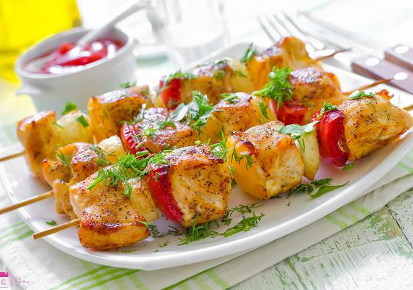 طرز تهیه کباب شیش طاووق