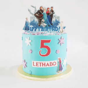 frozen birthday cake