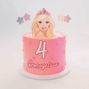 barbie birthday cake