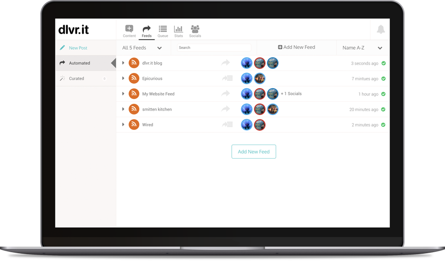 dlvr.it auto posting app