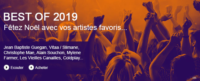 Best of 2019 - f&ecirc;tez No&euml;l avec vos artistes favoris