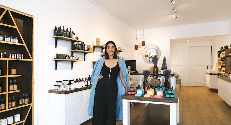 Image of a Shopify store owner.