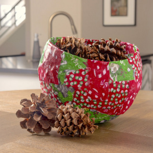 DIY Christmas bowl