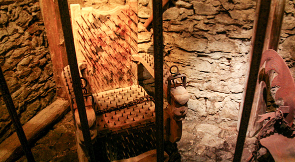 Museum of torture, Cesky Krumlov
