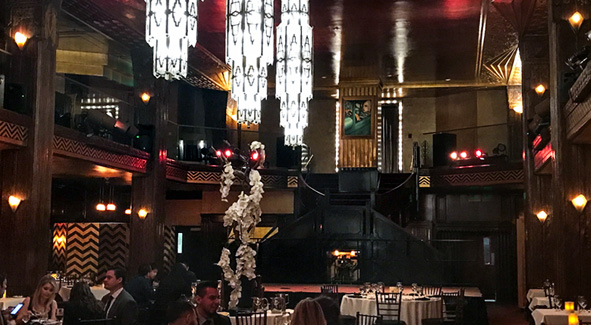 Cicada restaurant, Los Angeles