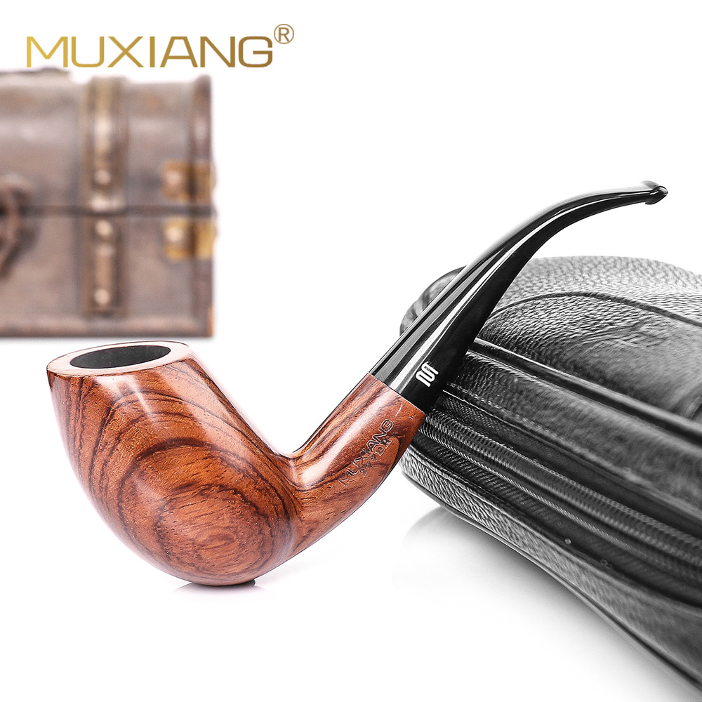 Tẩu h&uacute;t thuốc sợi bằng gỗ cẩm lai AD0030