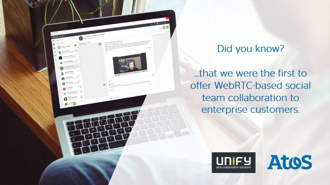Did you know that we were the first to offer WebRTC-based social #TeamCollaboration to...