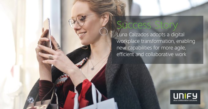 Unify and @TelefonradD consolidate and streamline Luna Calzados’ communications...