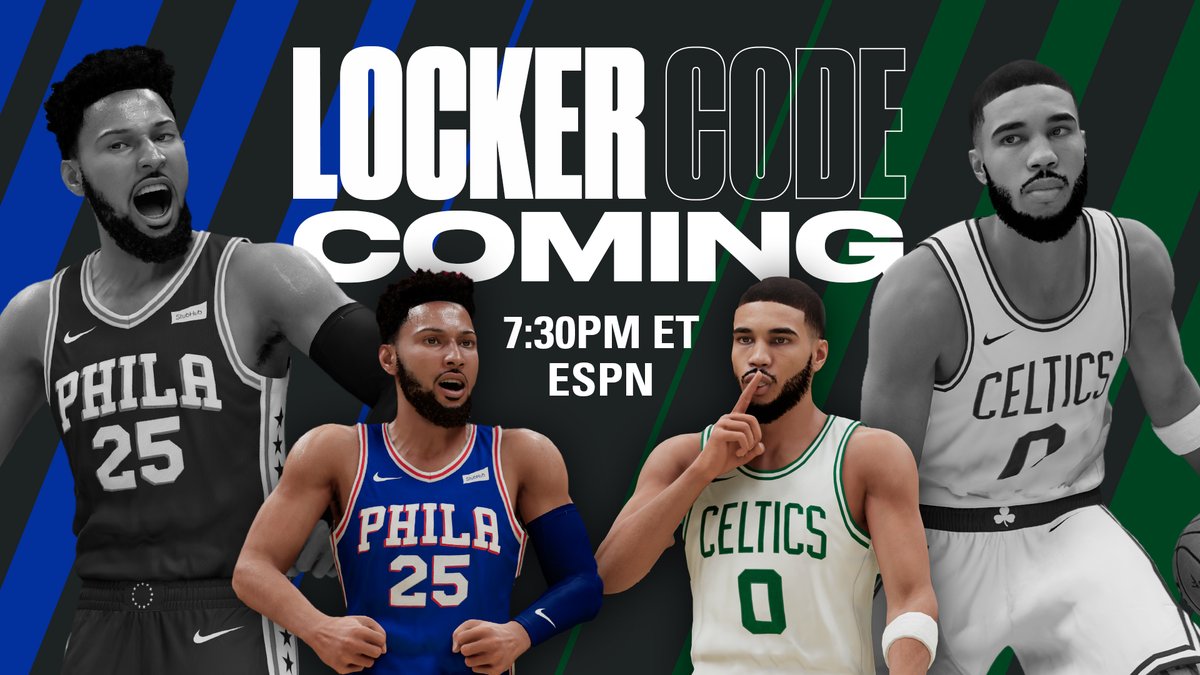 🎮 @NBA2K gamers tune in to Sixers vs. Celtics at 7:30pm ET on ESPN for exclusive #NBA2K21 content dropping during the broadcast! https://t.co/Qy0YF2kX6A