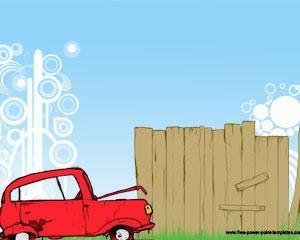 Suburbios Powerpoint Template