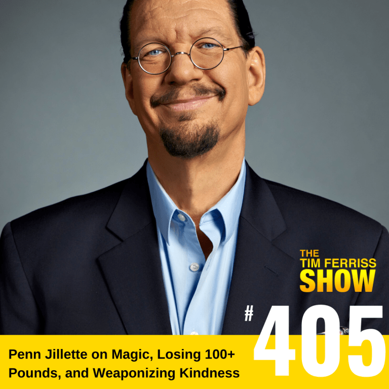 penn jillette time ferriss