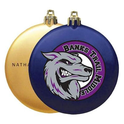 Flat Shatterproof Ornaments