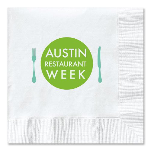 3-Ply White Cocktail Napkins
