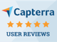 Capterra user reviews rated 5 stars